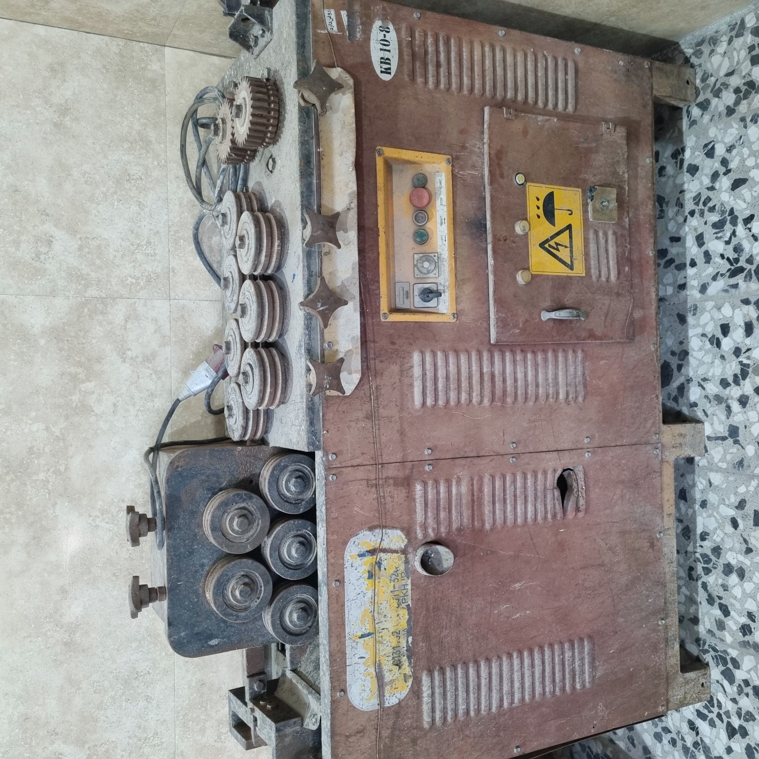 دستگاه کلاف باز کن میلگرد | کد KS-1492